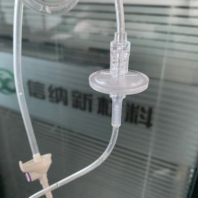 Membran PP 0,22 Mikron IV Filter Retensi Partikel Besar Untuk Penggunaan Medis Dan Laboratorium