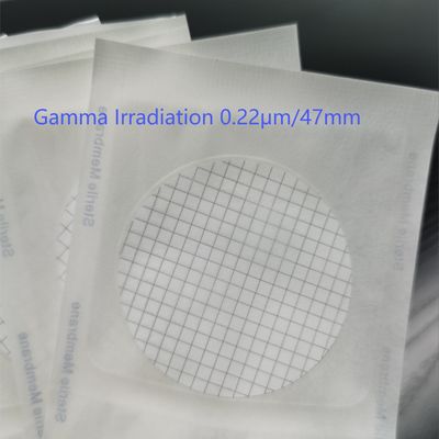 0.22um 47mm Steril MCE CN-CA Membran Filter Mikroporous Untuk Uji Batas Mikrobial
