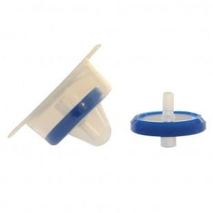 0.22μm Steril Nylon Syringe Filter untuk deteksi mikroba dalam air yang dimurnikan